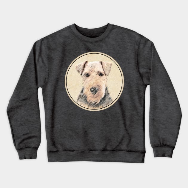 Welsh Terrier Crewneck Sweatshirt by Alpen Designs